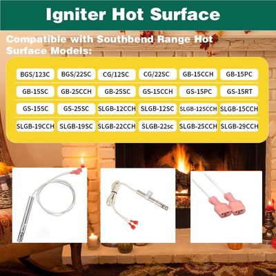 업그레이드 된 범위 1183200 발화기 뜨거운 표면 사우스벤드 범위에 호환 1177545, 41-224, 적합 모델 BGS CG