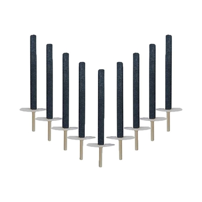 다채로운 면 가닥 천 Wax Procession Torch Candle for Burning Bonfires Outdoors 다채로운 면 가닥 천 Wax Procession Torch Candle for Burning Bonfires Outdoors