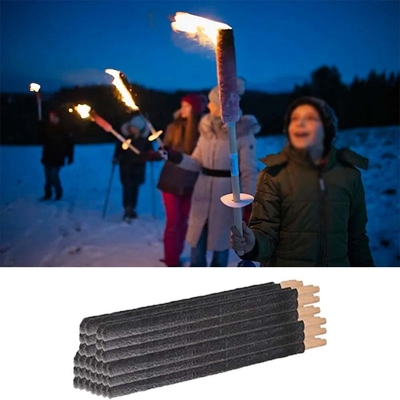 다채로운 면 가닥 천 Wax Procession Torch Candle for Burning Bonfires Outdoors 다채로운 면 가닥 천 Wax Procession Torch Candle for Burning Bonfires Outdoors