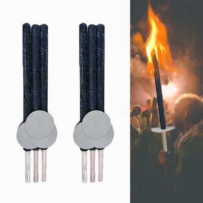 다채로운 면 가닥 천 Wax Procession Torch Candle for Burning Bonfires Outdoors 다채로운 면 가닥 천 Wax Procession Torch Candle for Burning Bonfires Outdoors