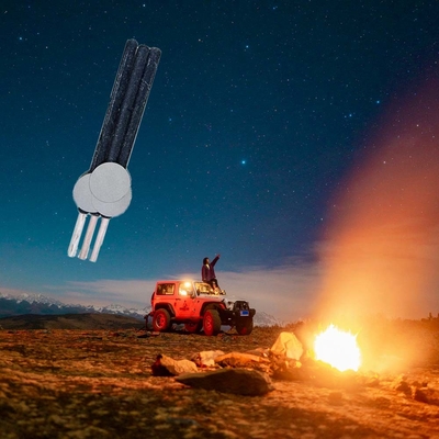 다채로운 면 가닥 천 Wax Procession Torch Candle for Burning Bonfires Outdoors 다채로운 면 가닥 천 Wax Procession Torch Candle for Burning Bonfires Outdoors