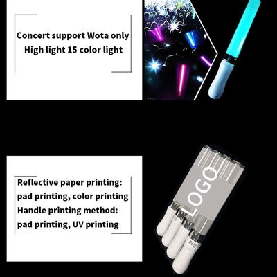 라디오 제어 LED 스틱 리모컨 제어 LED 빛 스틱 콘서트
