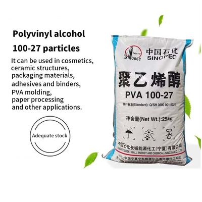 Pva 분말 폴리바이닐 알코올 2488 입자 Pva088-50 고지성이 높은 폼을 내는 특수 목적 접착제