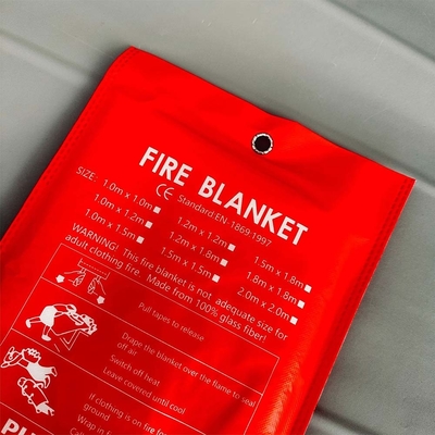 호텔 주방 방화 덮개 0.4MM 0.8MM 두께와 불 retardant 실리콘 천