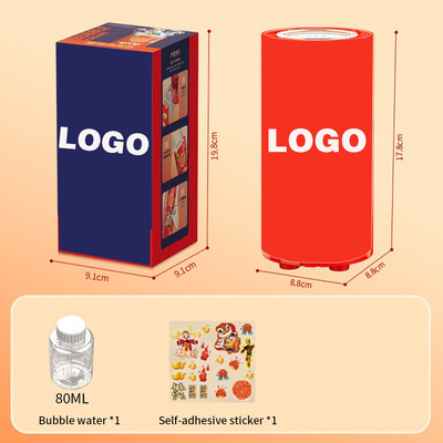 CE 전기 버블 머신 휴대용 불꽃놀이 파티 및 결혼식 버블 머신 연령 범위 5 ~ 7 년 플라스틱