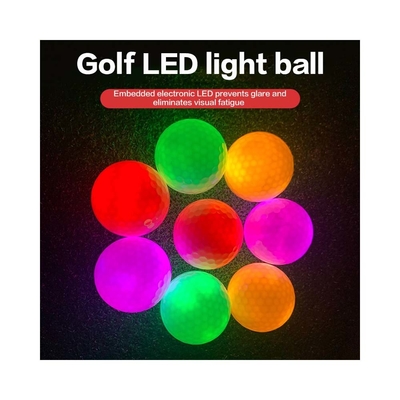 스포츠 테마 맞춤형 빛 어둠에 LED 골프 공 남자 여자 아이